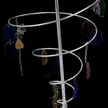 A late 20th century ceiling lamp, probably by Toni Cordero for Artemide, Italy.