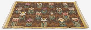 Märta Måås-Fjetterström, a textile, 'Täppan', tapestry weave, c. 66 x 68 cm, signed AB MMF.