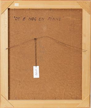 Gustaf Carlström, "De e nog en pinne".