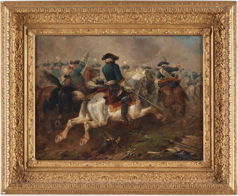 RICHARD BEAVIS, oil on canvas, signed and dated -72.