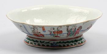 SKÅL, porslin. Kina 1800-tal.