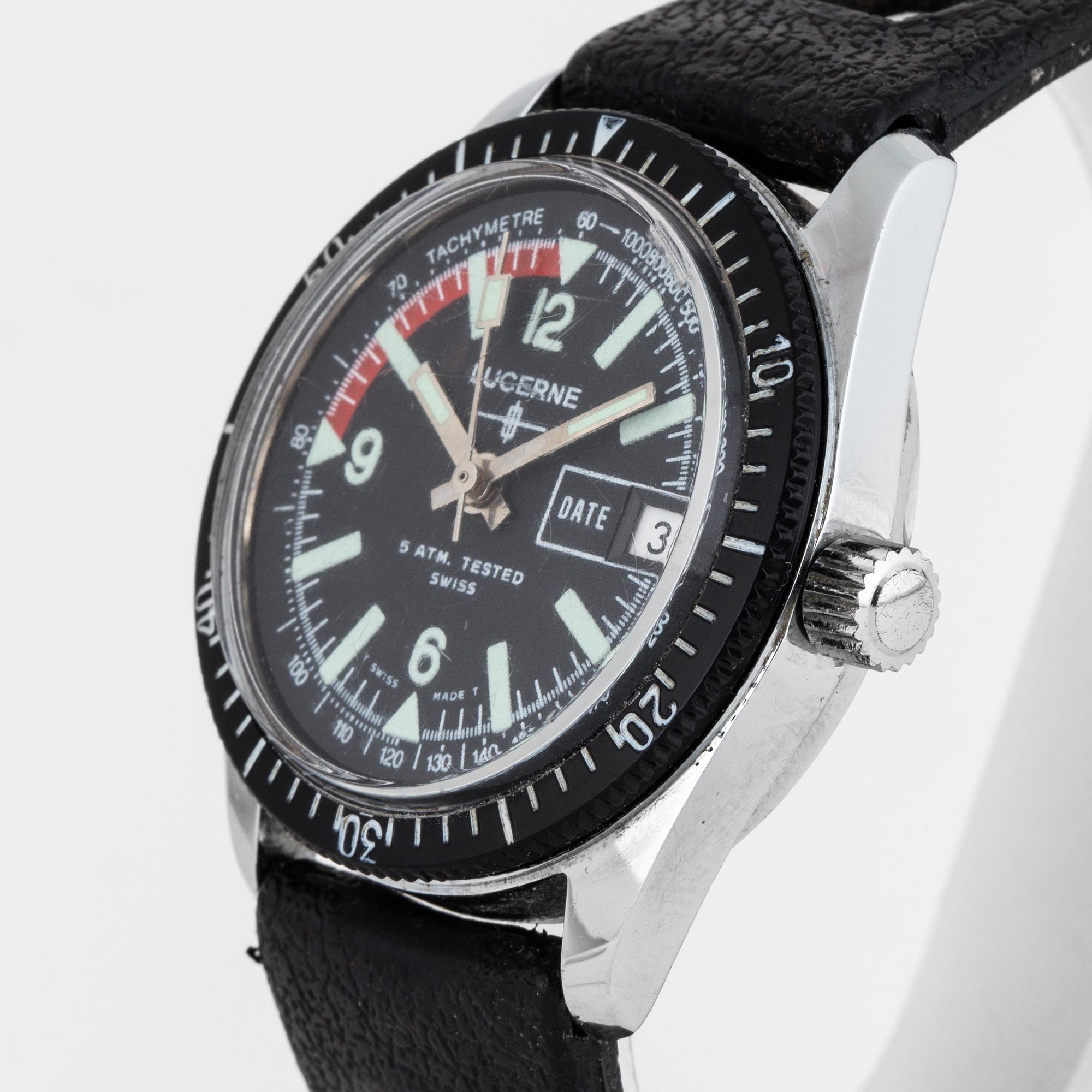 LUCERNE, wristwatch, 36 mm.