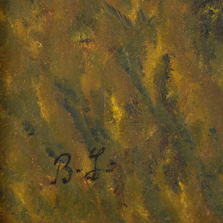Bruno Liljefors, Autumn landscape.