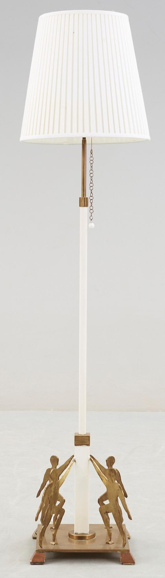 GOLVLAMPA, Sverige, 1940-tal. Signerad Birger O.