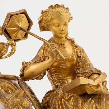 Bordspendyl, nyrokoko, Frankrike, sent 1800-tal.