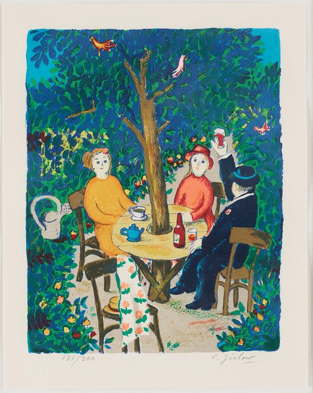 LENNART JIRLOW, litografi, signerad, numererad 171/300.