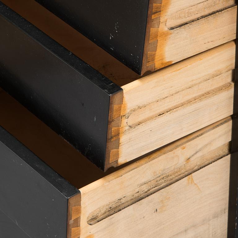 Ilmari Tapiovaara, a pair of 1960s drawers/bedside tables, model 1503, for Asko, Finland.