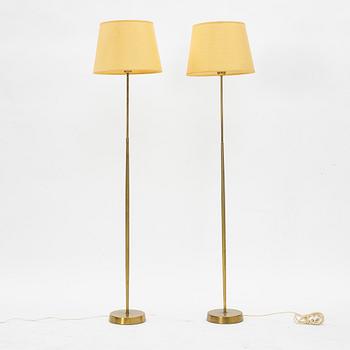 Floor lamps, a pair, similar, ASEA, second half of the 20th century.