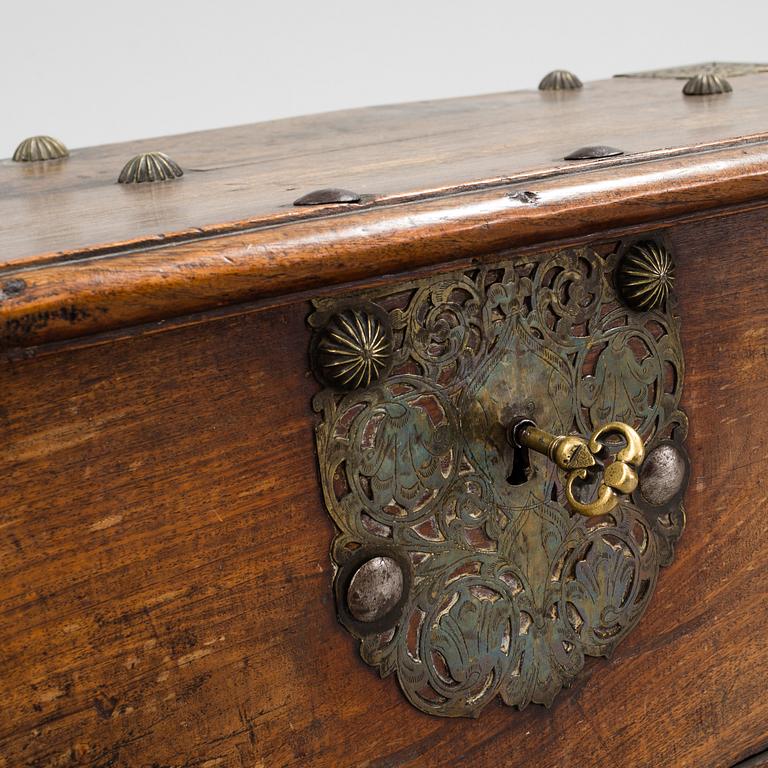 A Baroque chest circa 1700, probably England.