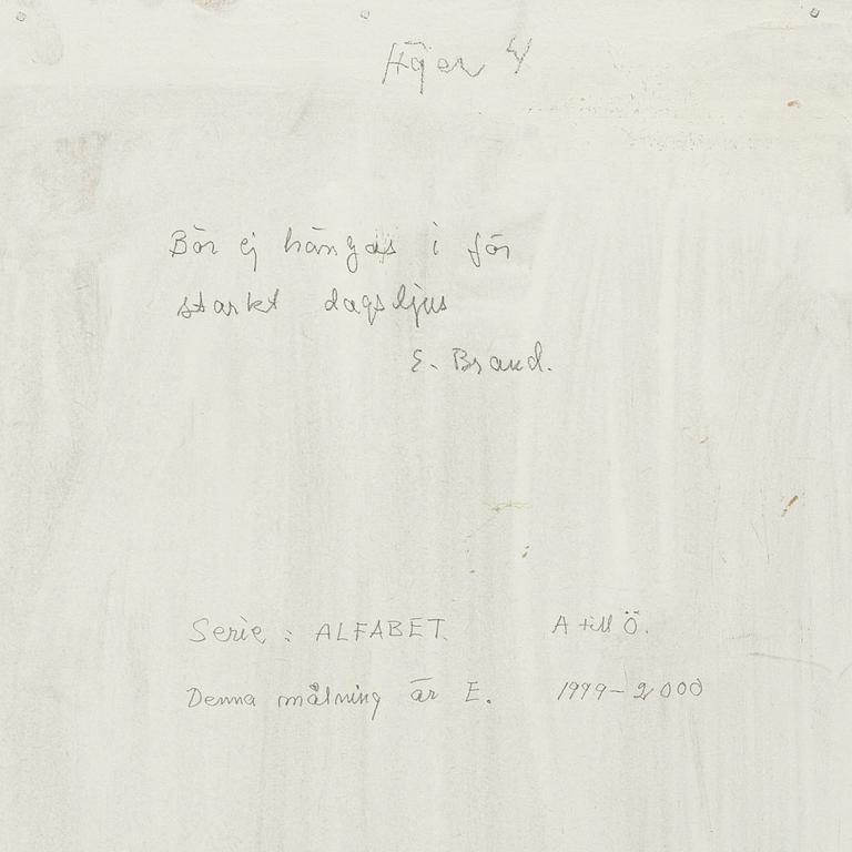 Erland Brand, "Alfabet".