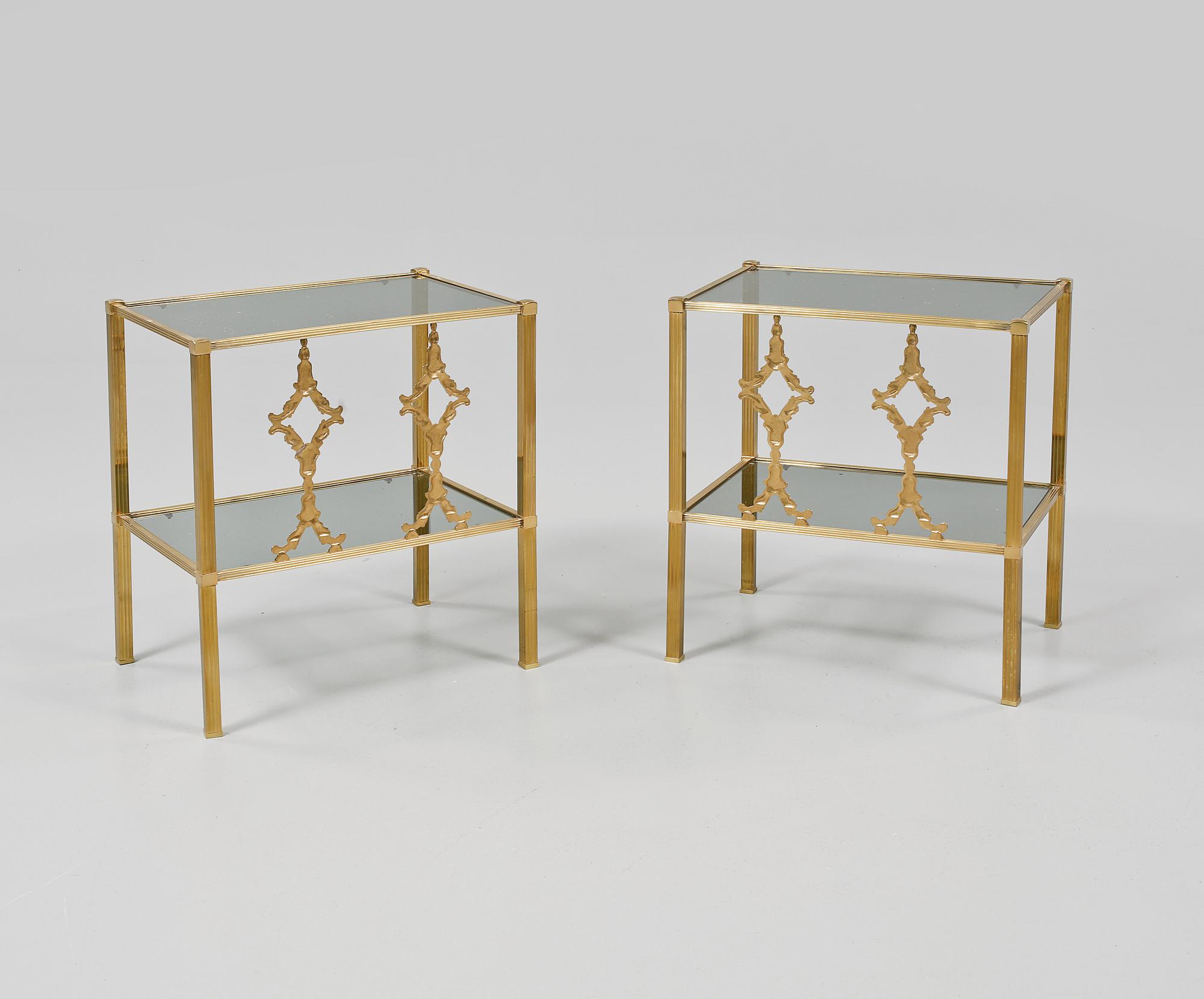 SIDOBORD, ett par, 1900-talets andra hälft.