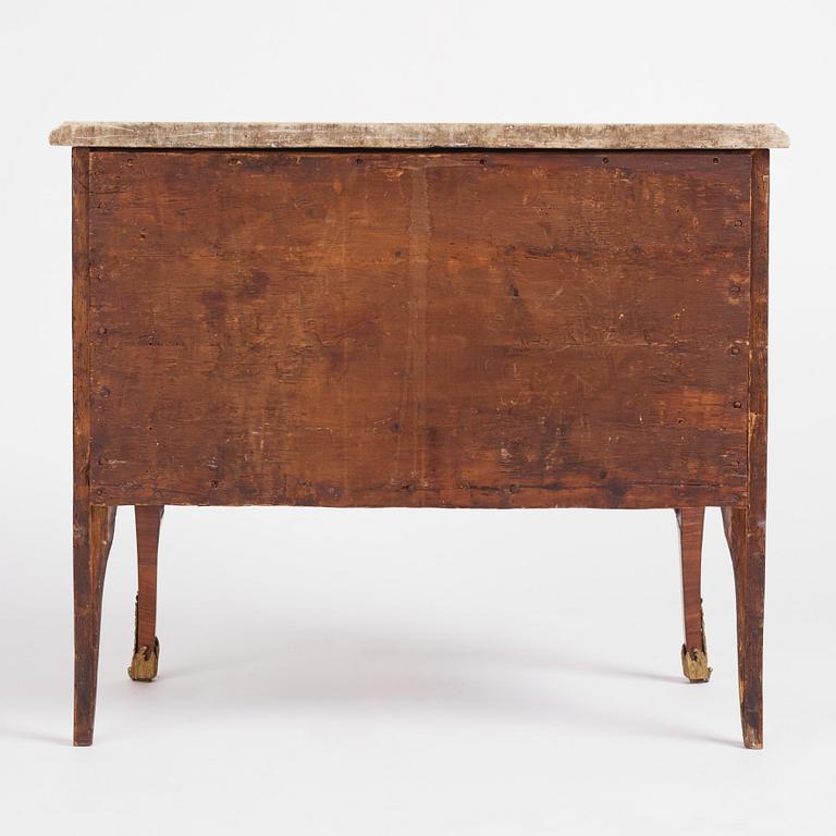 Toilettebyrå, Stockholmsarbete, 1700-talets senare del, Rokoko.