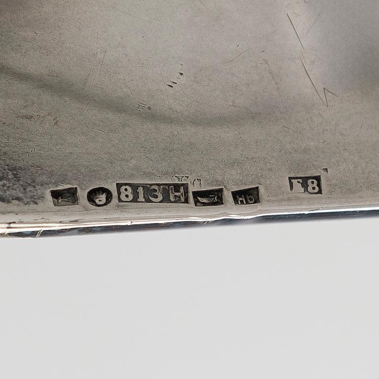 Ljusstakar, silver, finska kontrollstämplar 1937.