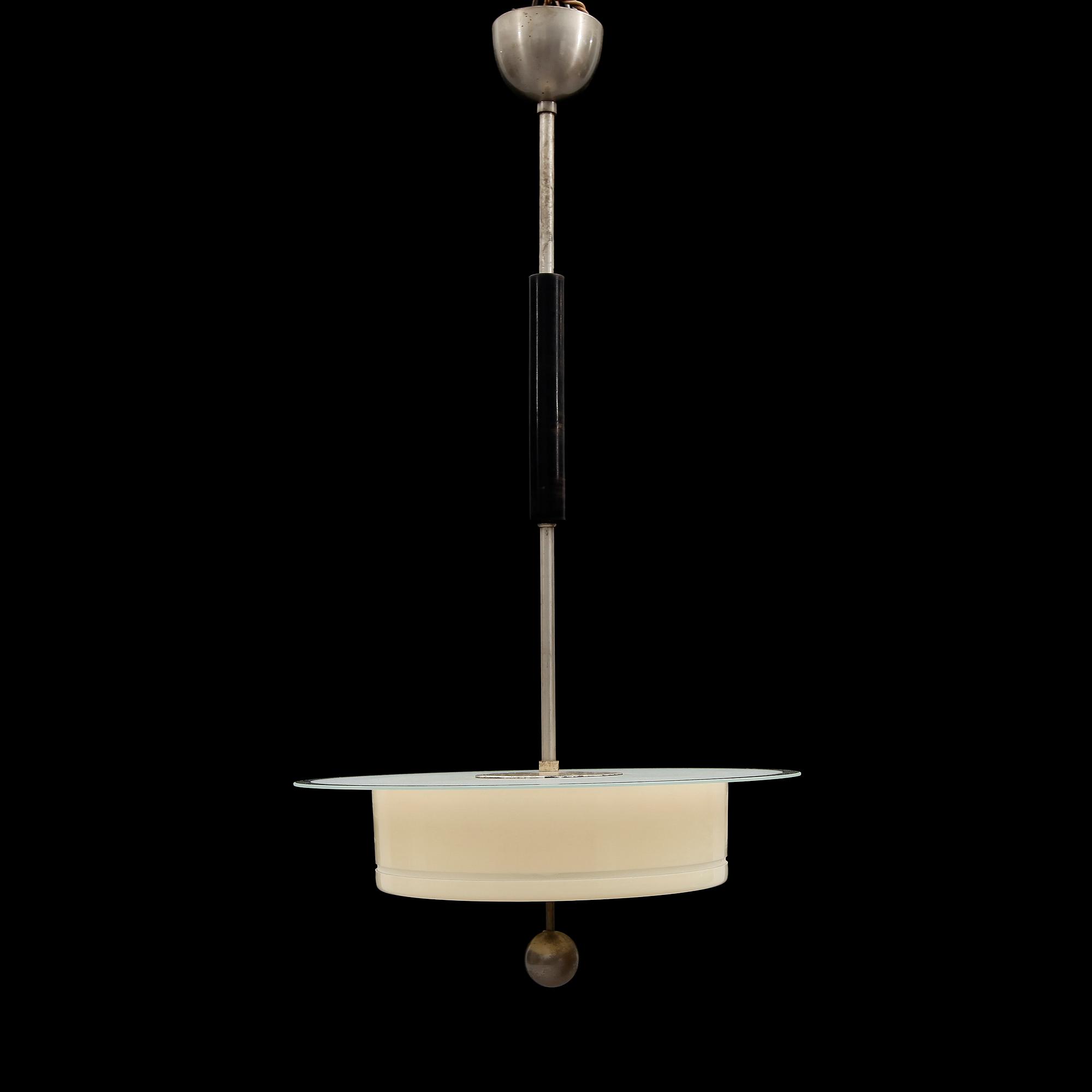 TAKLAMPA, art deco, 1900-talets första hälft. Höjd ca 85 cm.