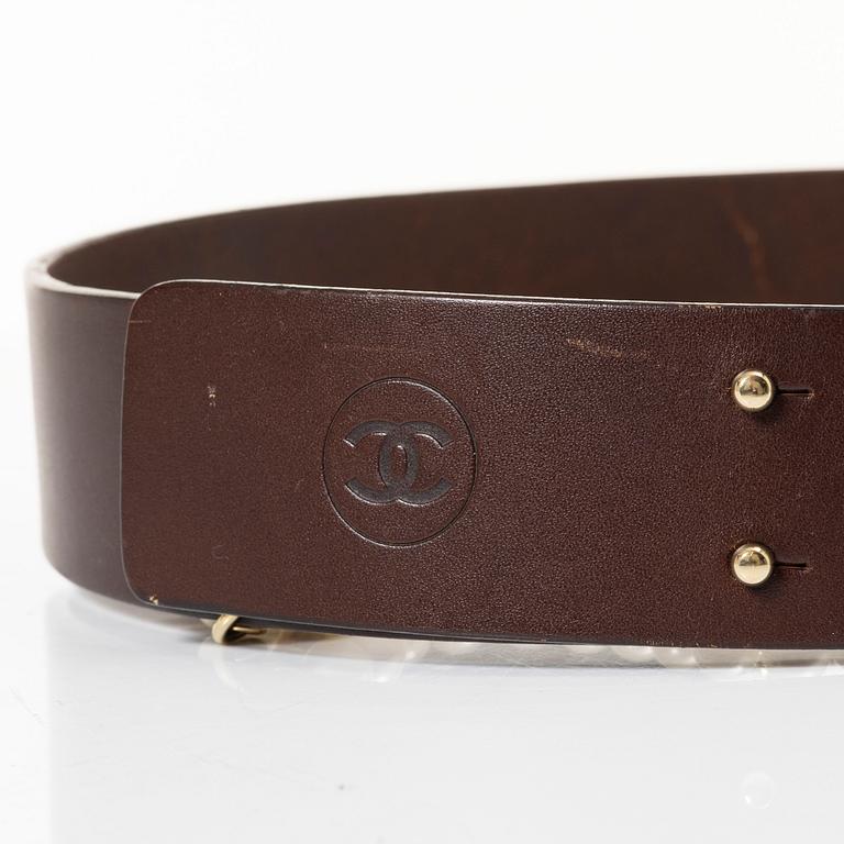 Chanel, skärp, storlek 90, 2002.