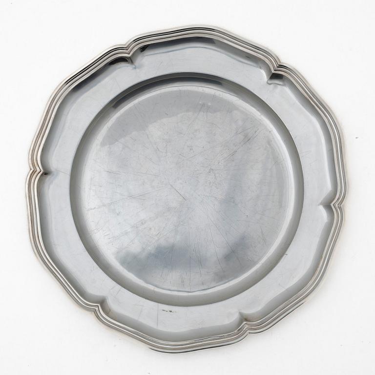 Guldsmedsaktiebolaget (GAB), A silver dish, Stockholm 1928.