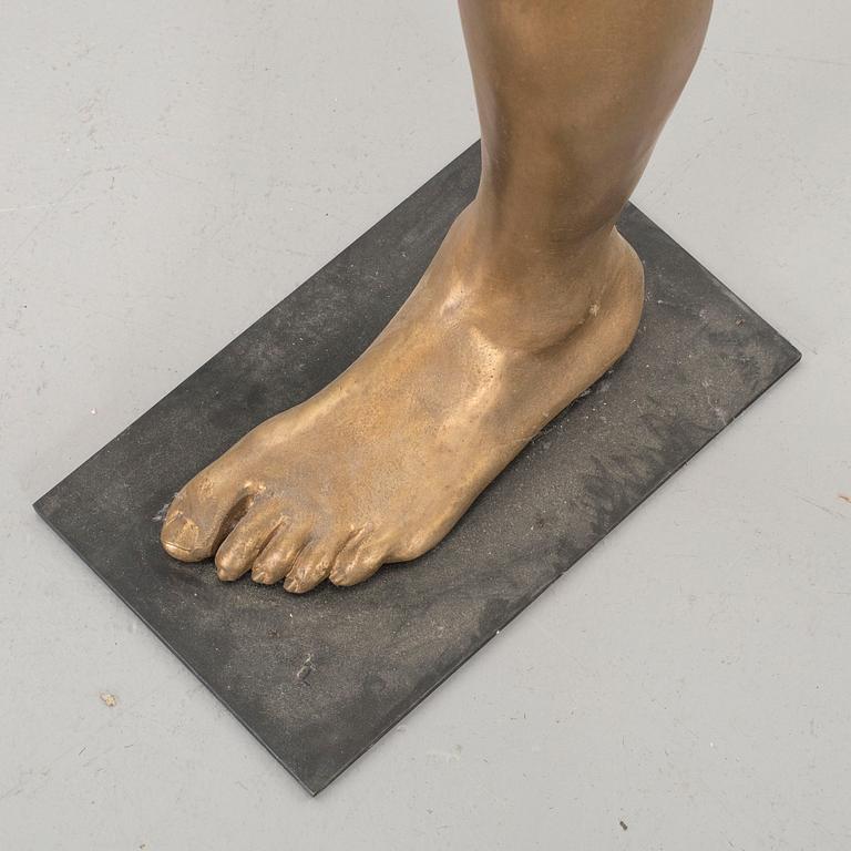 STURE JOHANNESSON,  bronsskulptur, "I Set My Foot in Aarhus – Again!" 2014.