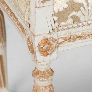 Banketter, ett par, omkring år 1800, Sengustavianska.