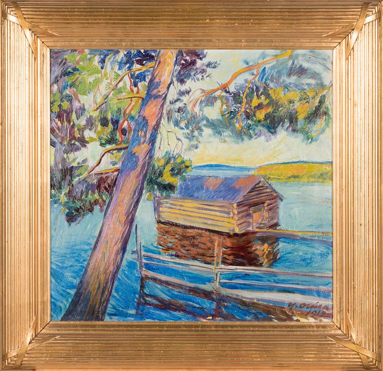 Yrjö Ollila, oil on canvas, signed and dated 1912.
