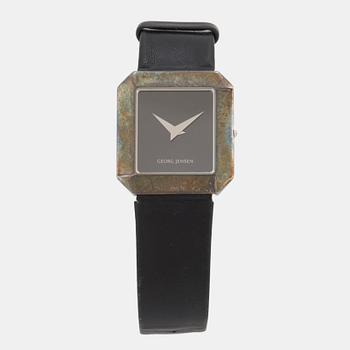 GEORG JENSEN, design, Allan Scharff, wristwatch, 30 x 32 mm,