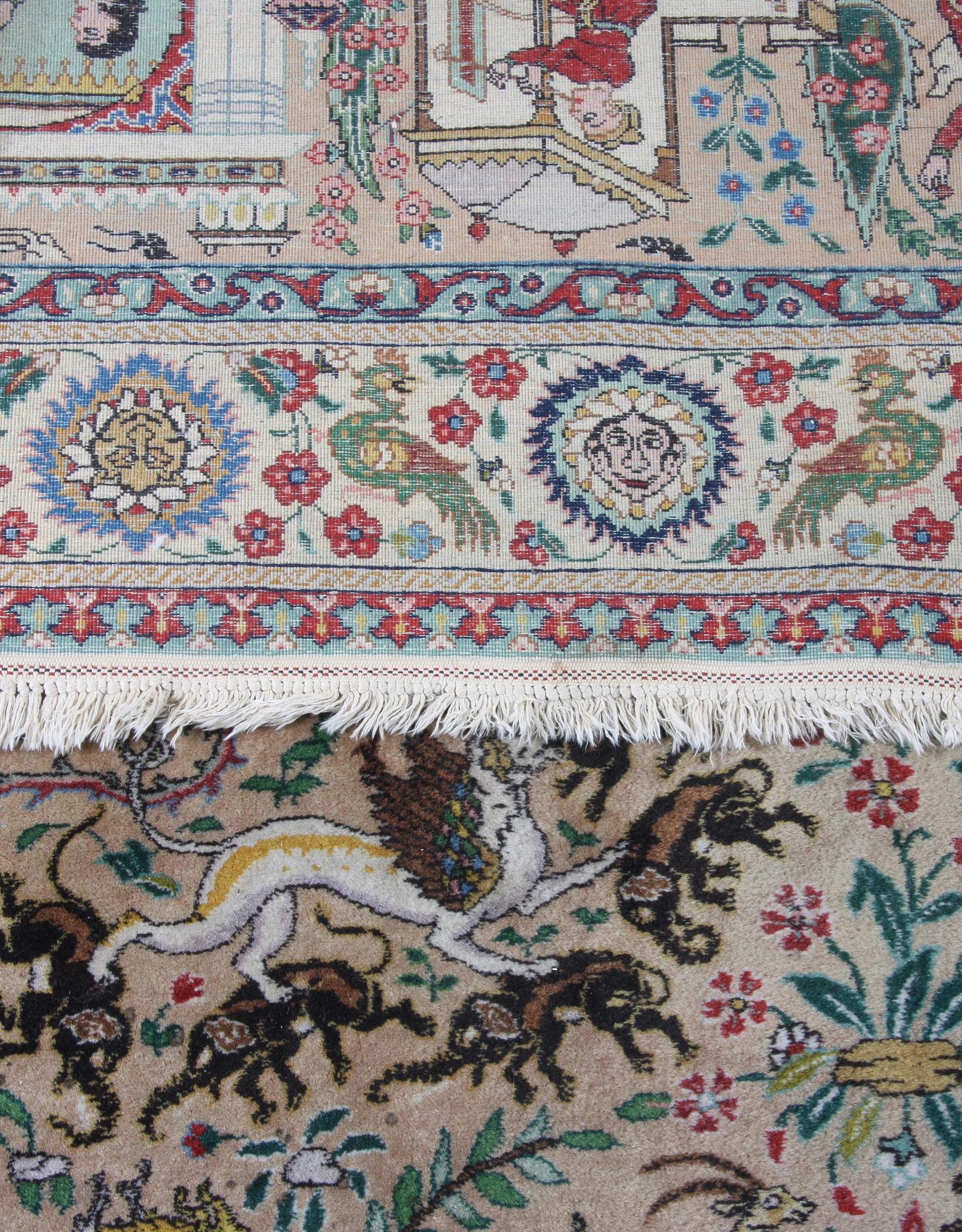 MATTA, Old Täbris figural. 244 x 153.