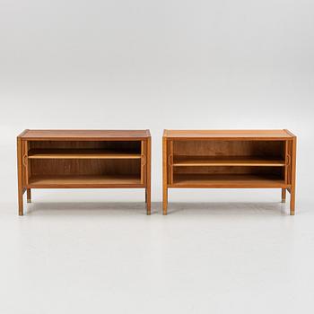 Carl-Axel Acking, likely, a pair of sideboards, Svenska Möbelfabrikerna, Bodafors, mid-20th century.