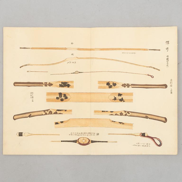 Album, "Japanese catalogue of items from the Imperial Treasure House Shosoin, Nara," 1930s.
