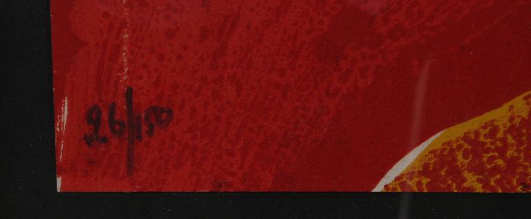 BENGT LINDSTRÖM, litografi, sign o numr 26/150.