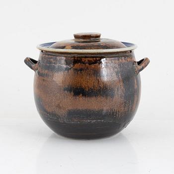 Carl-Harry Stålhane, a stoneware urn/pot, Designhuset, Sweden.
