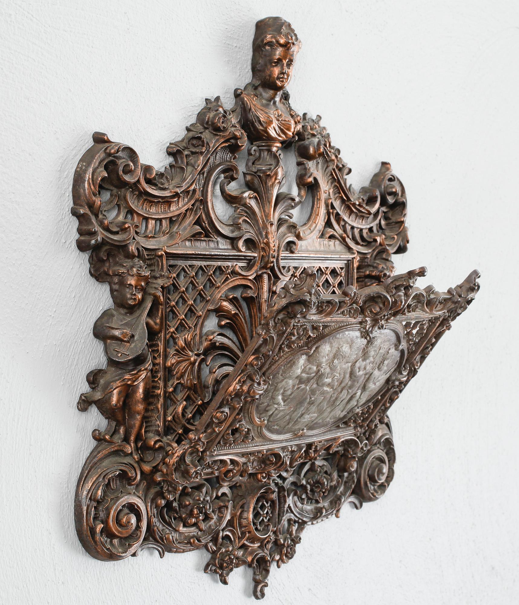 BREVSTÄLL, nyrenässans, 1800-talets slut.