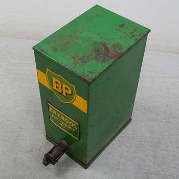 a "BP" oil bar from the mid 20th century.