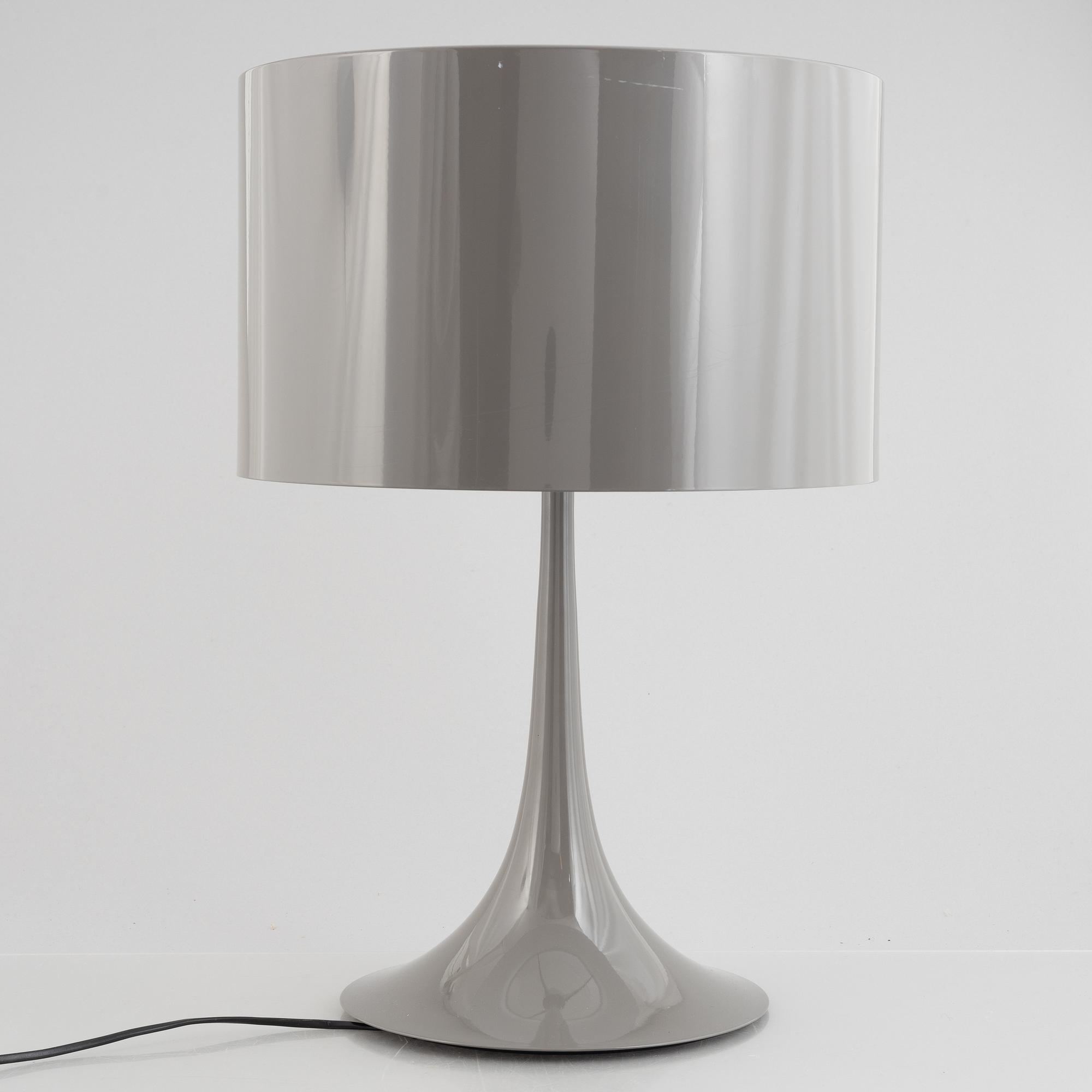 Sebastian Wrong, bordslampa, "Spun Light T1", Flos, Italien, 2000-tal.