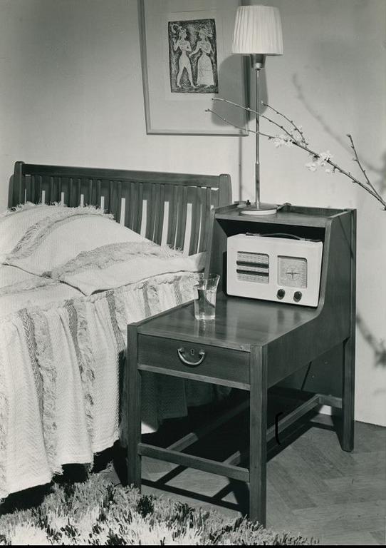 Bertil Brisborg, a pair of table lamps, Triva "532-007", Nordiska Kompaniet, 1950s.