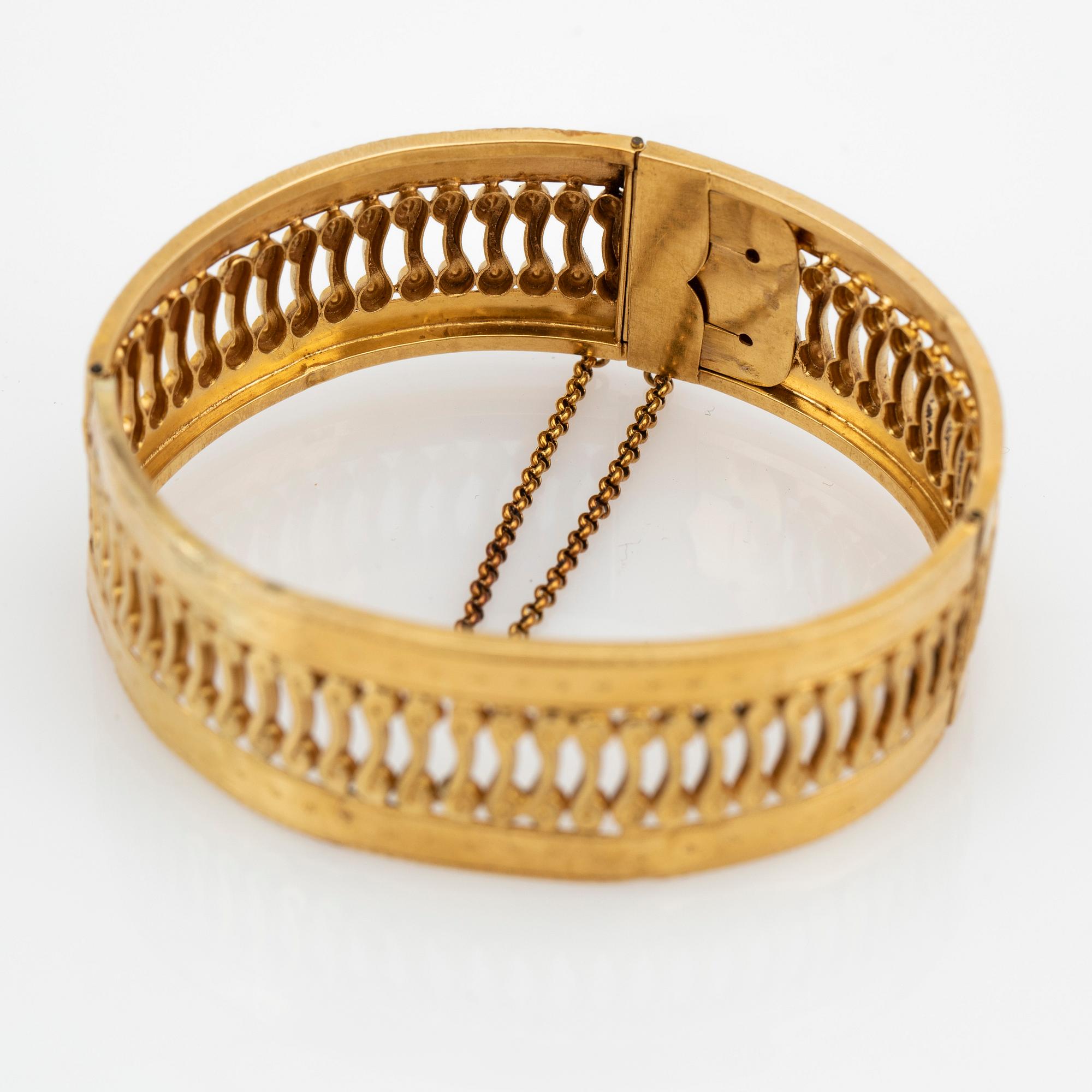 Arm ring, 18k gold.