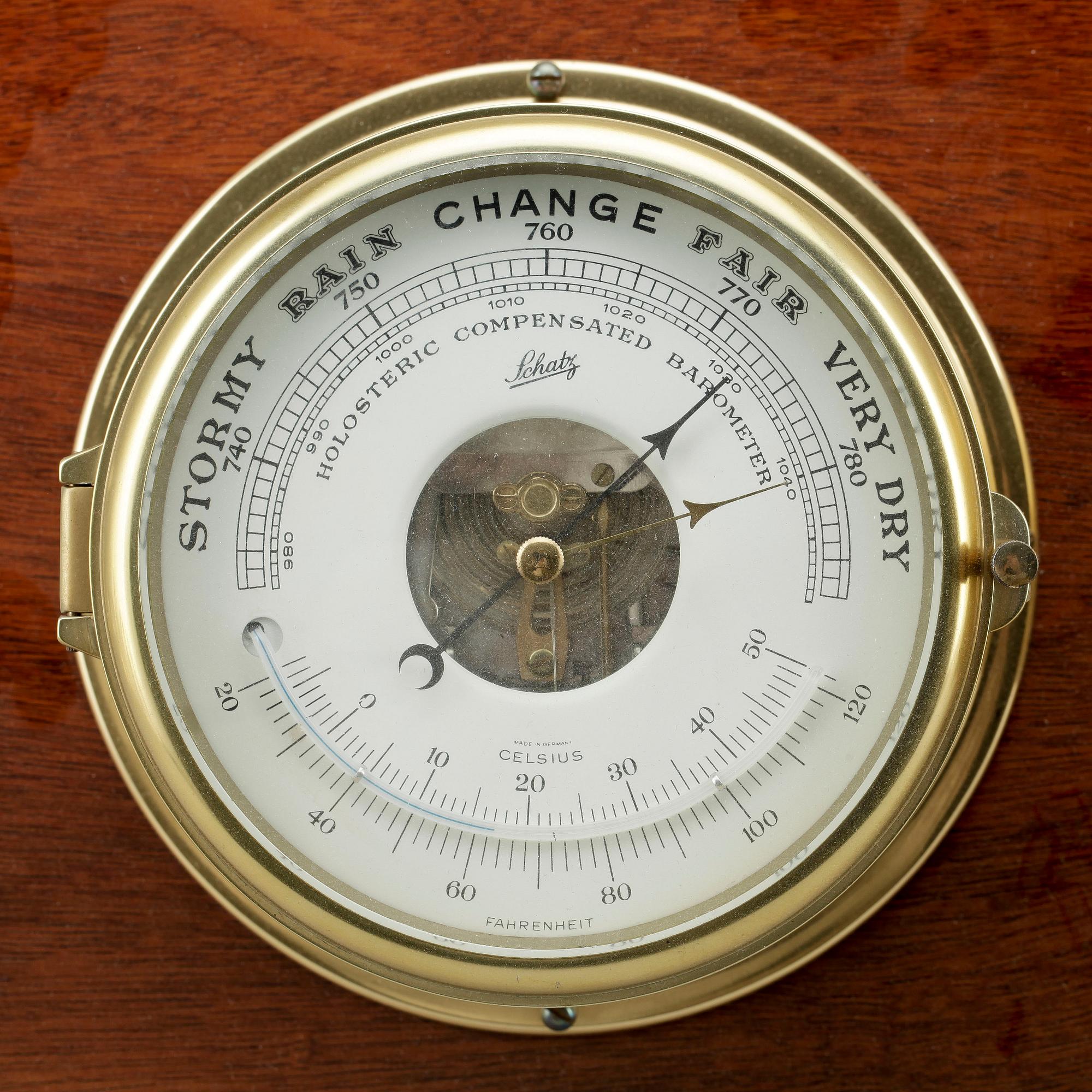 UR OCH BAROMETER, Schatz, 1970-tal.