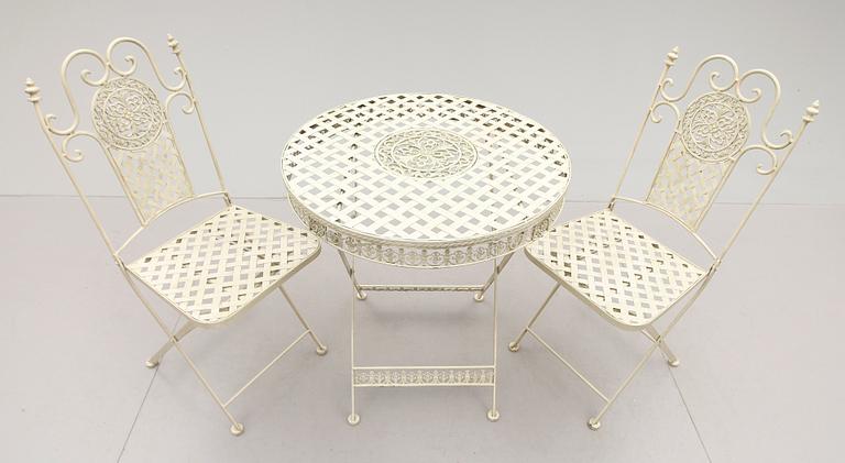 TRÄDGÅRDSMÖBLER, 3 delar, 2000-tal.