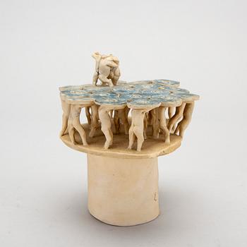 BRITT-INGRID "BIP" PERSSON sculpture, signed, 1960's.