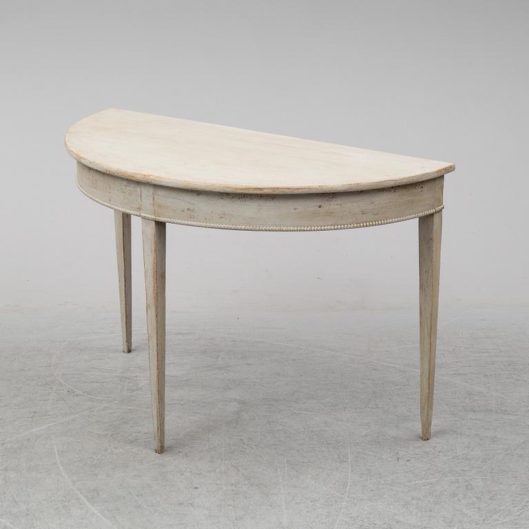 A mid 19th Century wall table.