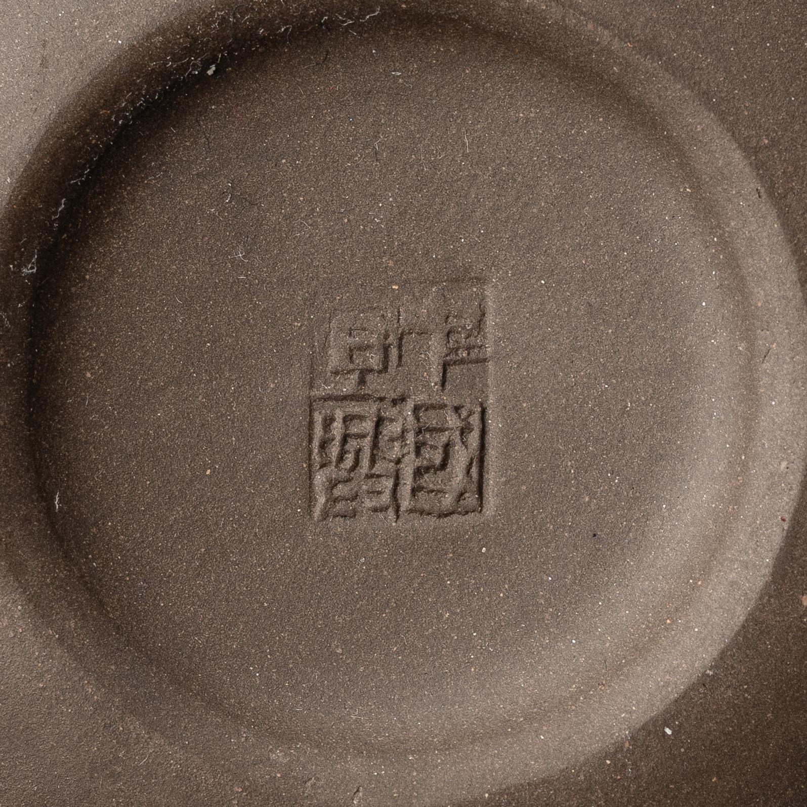 Tekannor, fem stycken, yixing, Kina, 1980/-90-tal.