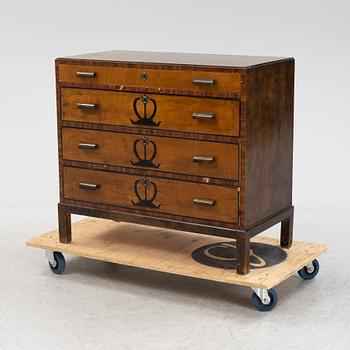 A 1930's Swedish Grace chest of drawers.