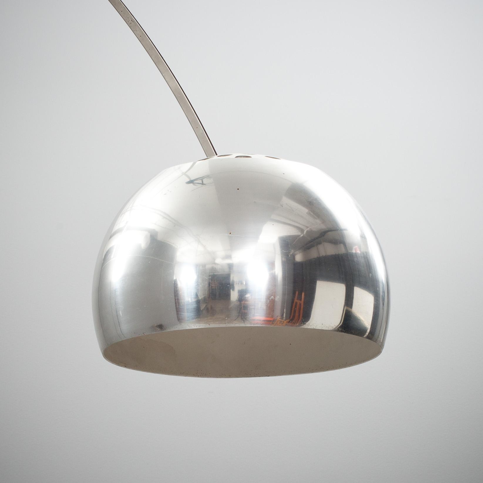 GOLVLAMPA, "Arco", Achille och Pier Castiglioni, Flos, Italien, formgiven 1962.