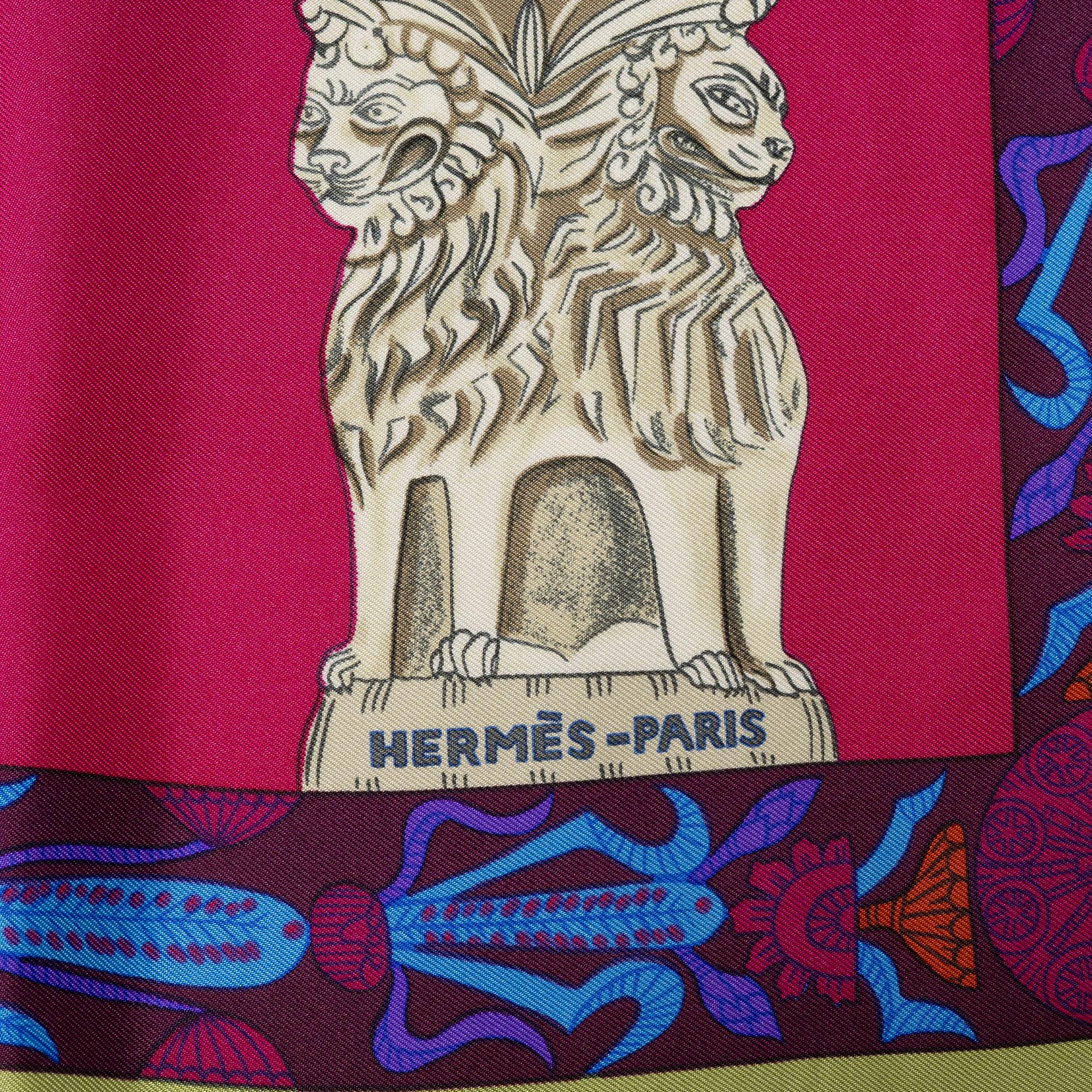 Hermès, scarf, "Torana".