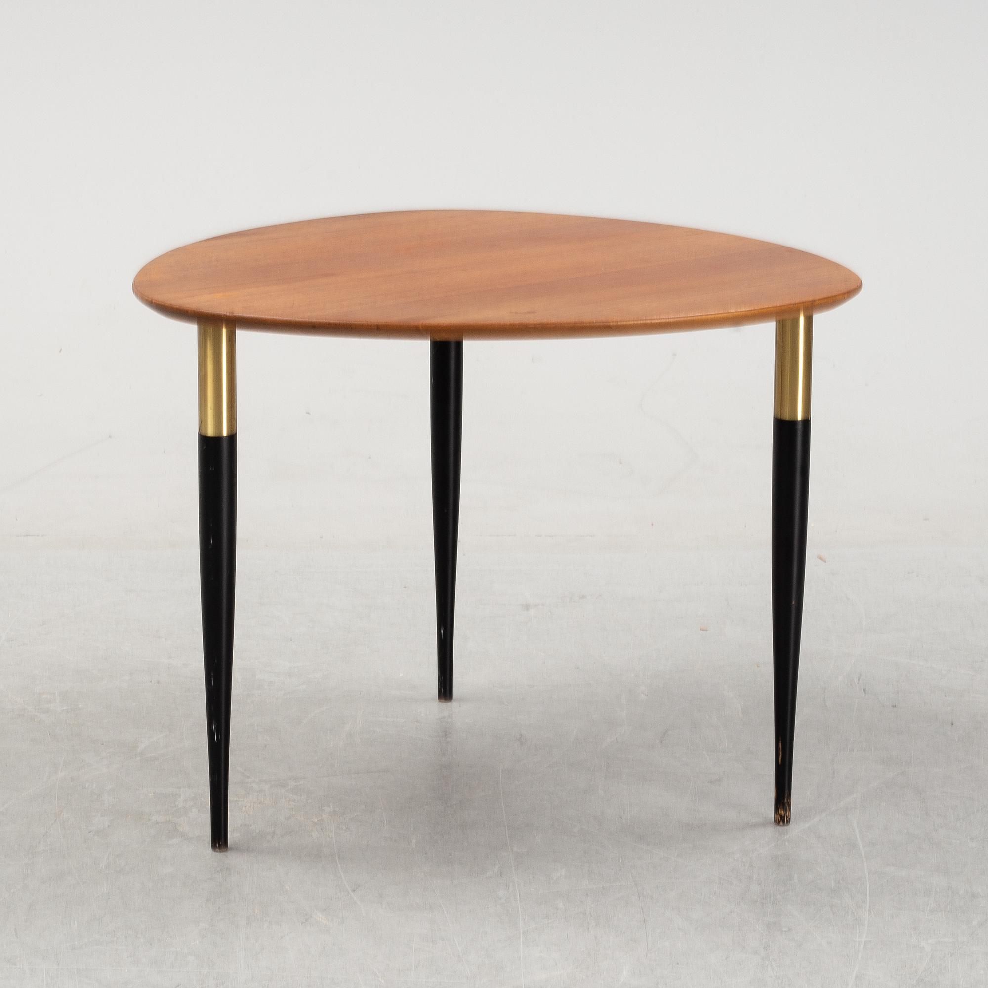 A 1950's coffee table designed by H. Sundling, Tranås.