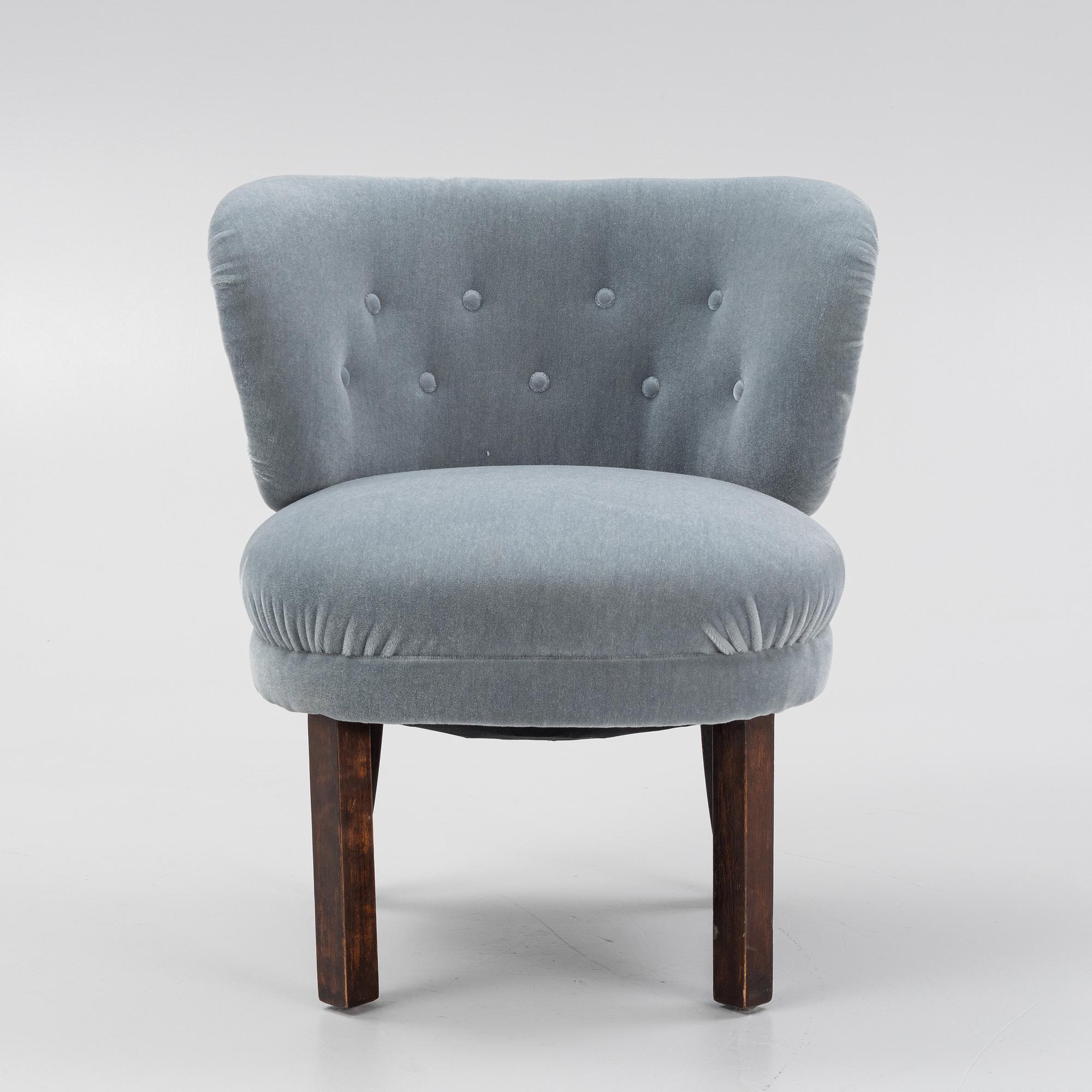 A Danish Easy Chair, mid 20th century.