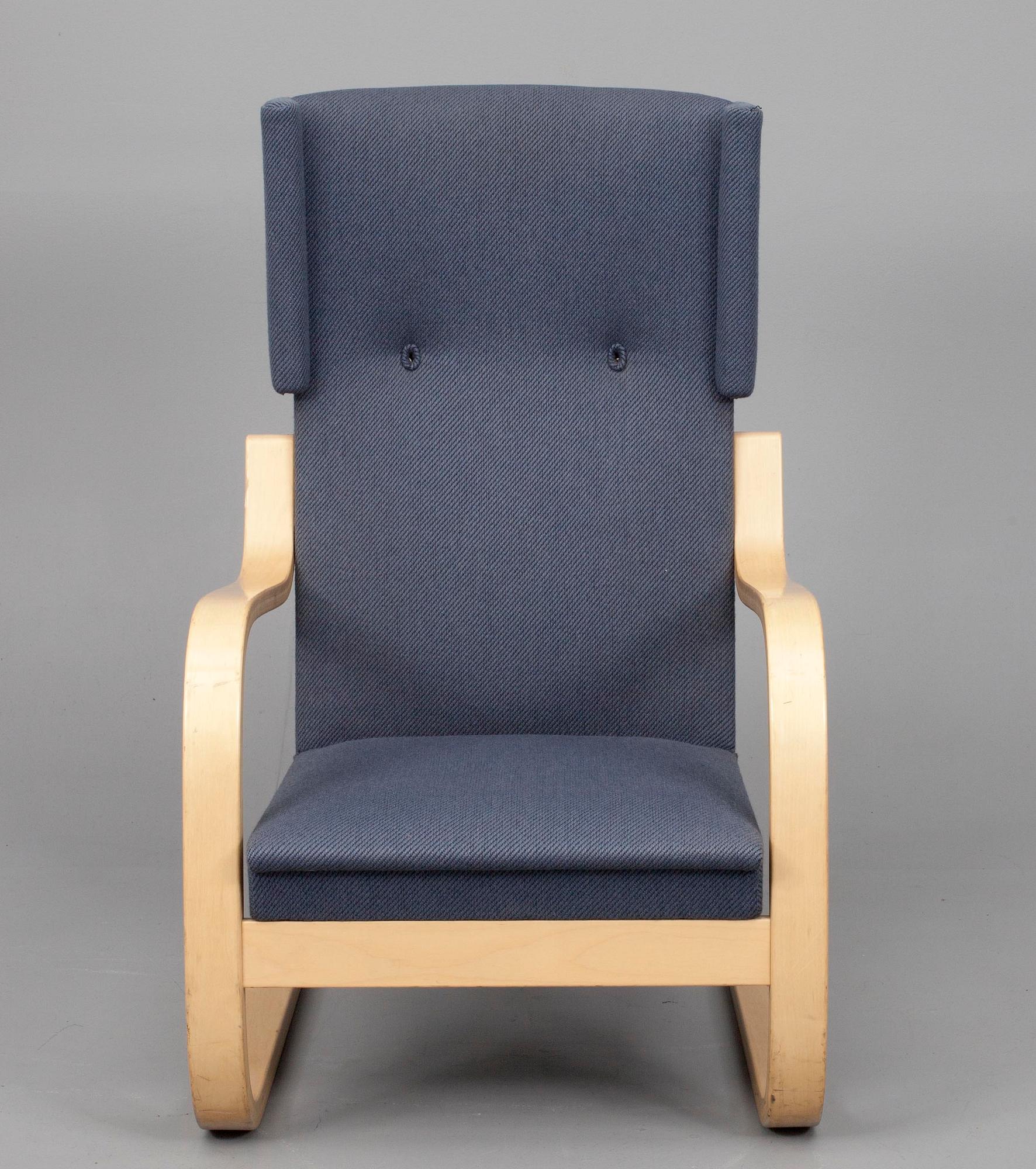 FÅTÖLJ, modell 401, Alvar Aalto, Artek. Modell formgiven 1947.
