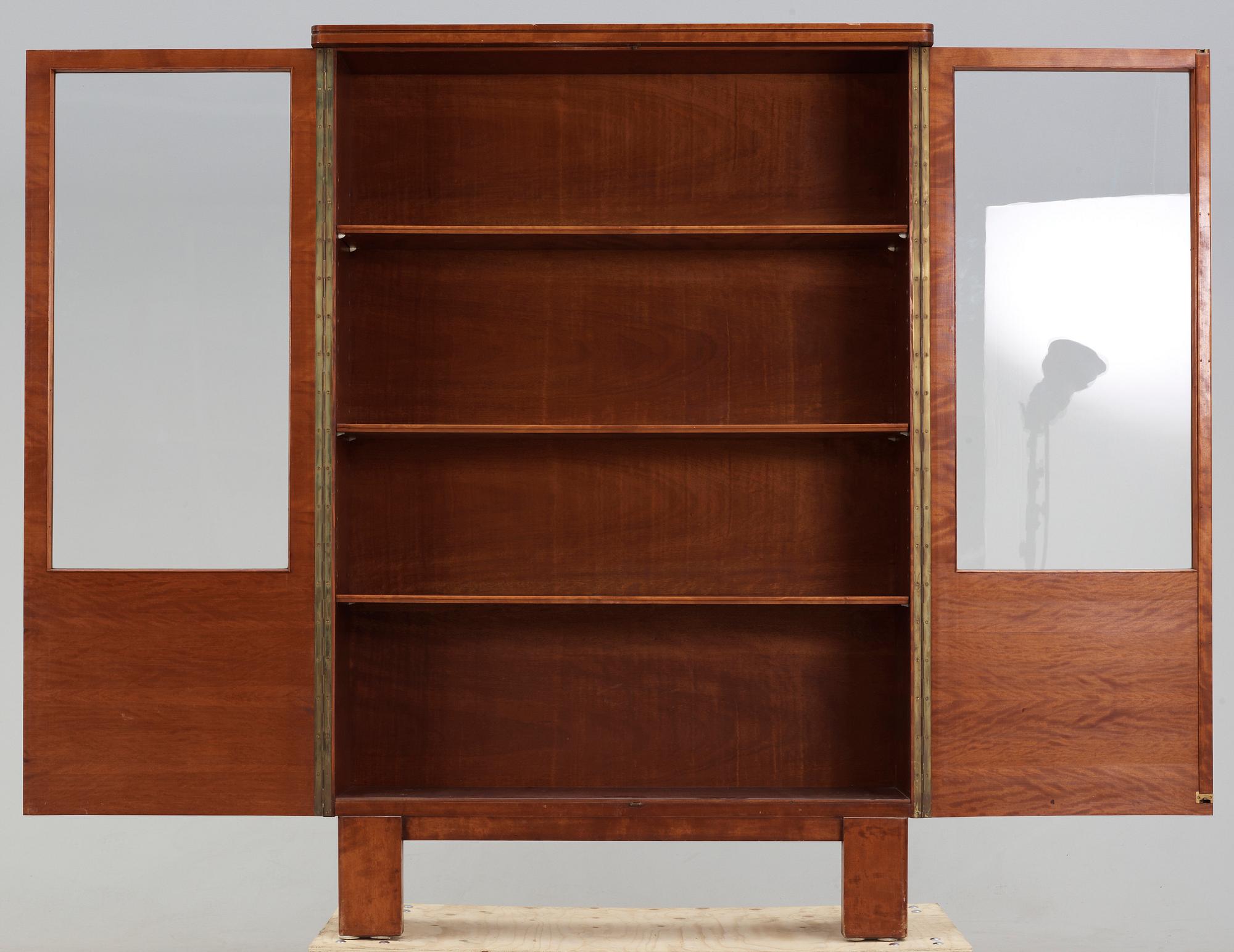 VITRINSKÅP, art deco, 1930/40-tal.