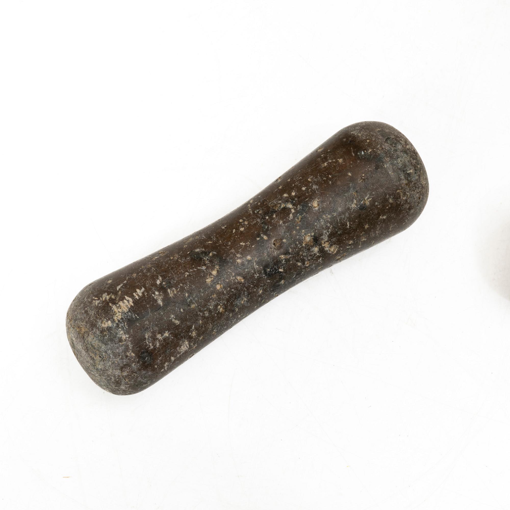 Mortlar, två st, 1800-tal.