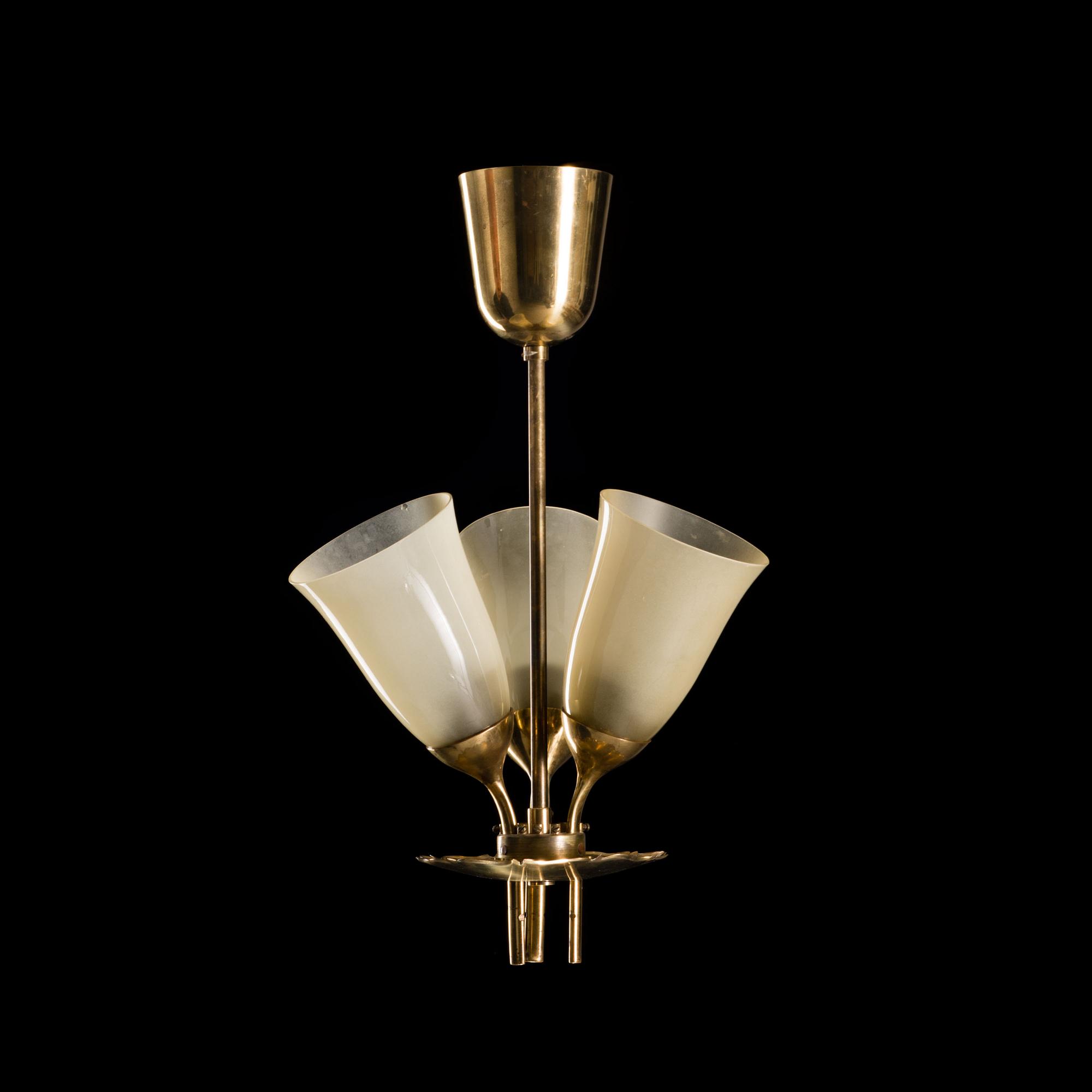 PAAVO TYNELL, TAKLAMPA, "Brudbukett", modell 9029/3, Taito.