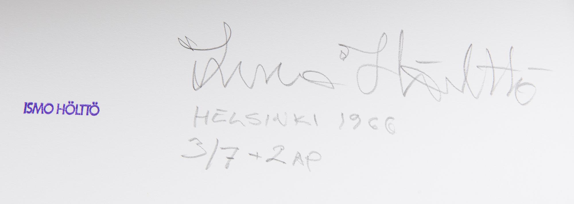 Ismo Hölttö, 'Töölö school, Helsinki 1966'.