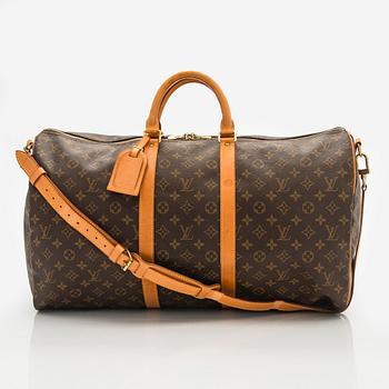 Louis Vuitton, weekendbag, "Keepall 55 Bandoulière".